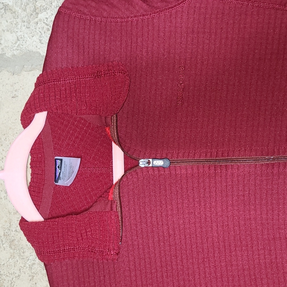 Patagonia Vintage R1 Textured Fleece Polartec Full Zip Jacket Size M Women's - Picture 2 of 14